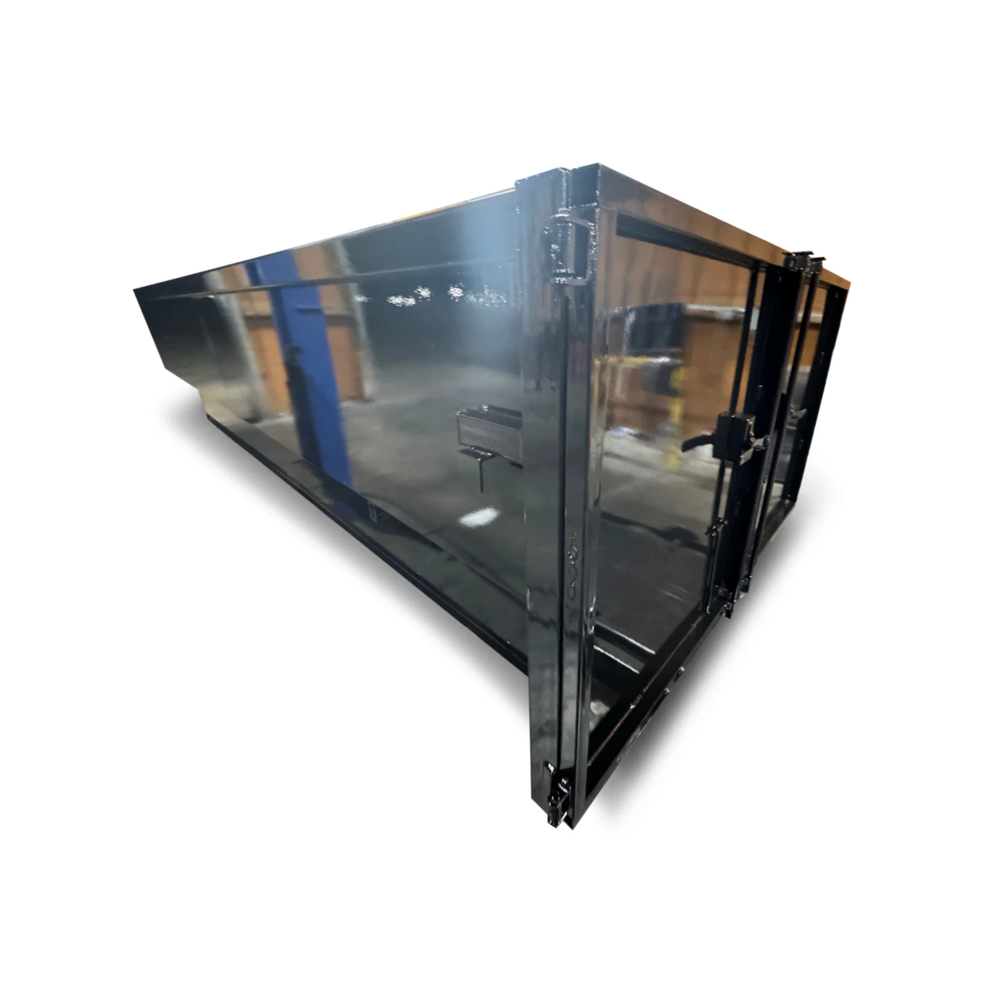 20' - 24yd Roll-Off Trailer Container - TPT Rails (47") - Image 5