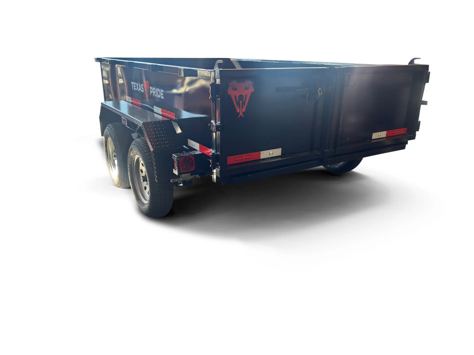 5'x10'x18" - 7K GVWR - Bumper Pull Hydraulic Dump Trailer - Image 3