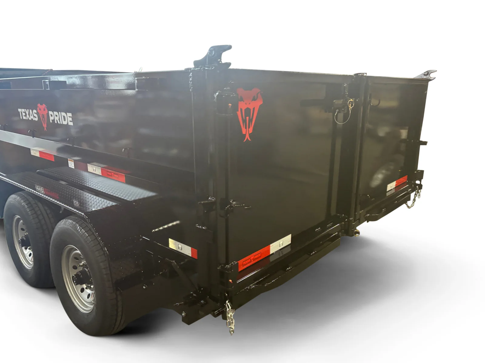 7'x14'x3' - 16K GVWR - Bumper Pull Telescopic Dump Trailer - Image 3