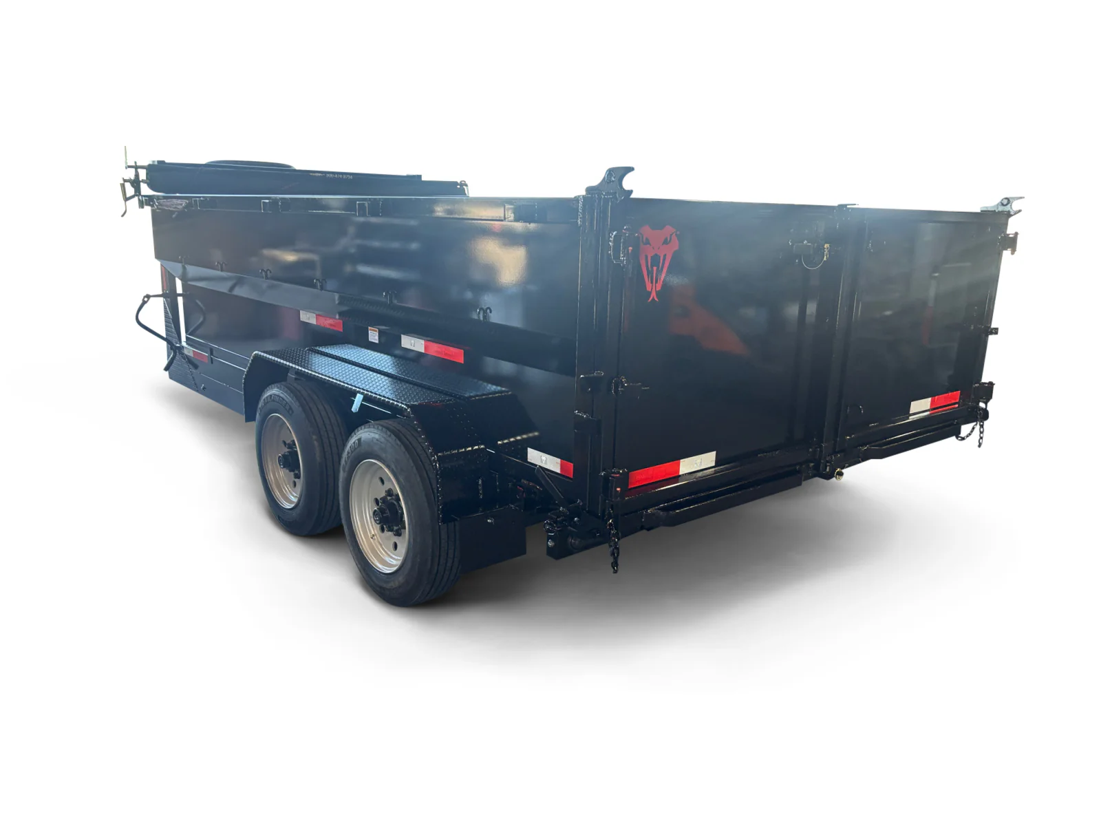 7'x14'x3' - 16K GVWR - Gooseneck Telescopic Dump Trailer - Image 4